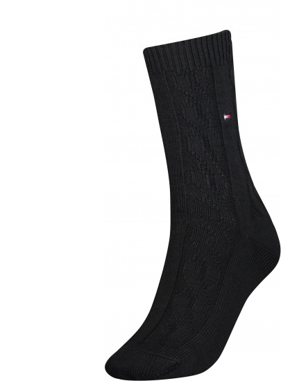 Skarpetki Damskie Tommy Hilfiger 701220259 004 Th Women Sock 1P Cable Wool