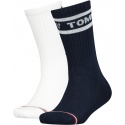 Skarpetki Dziecięce Tommy Hilfiger 701220264 001 Th Kids Sock 2P Sport