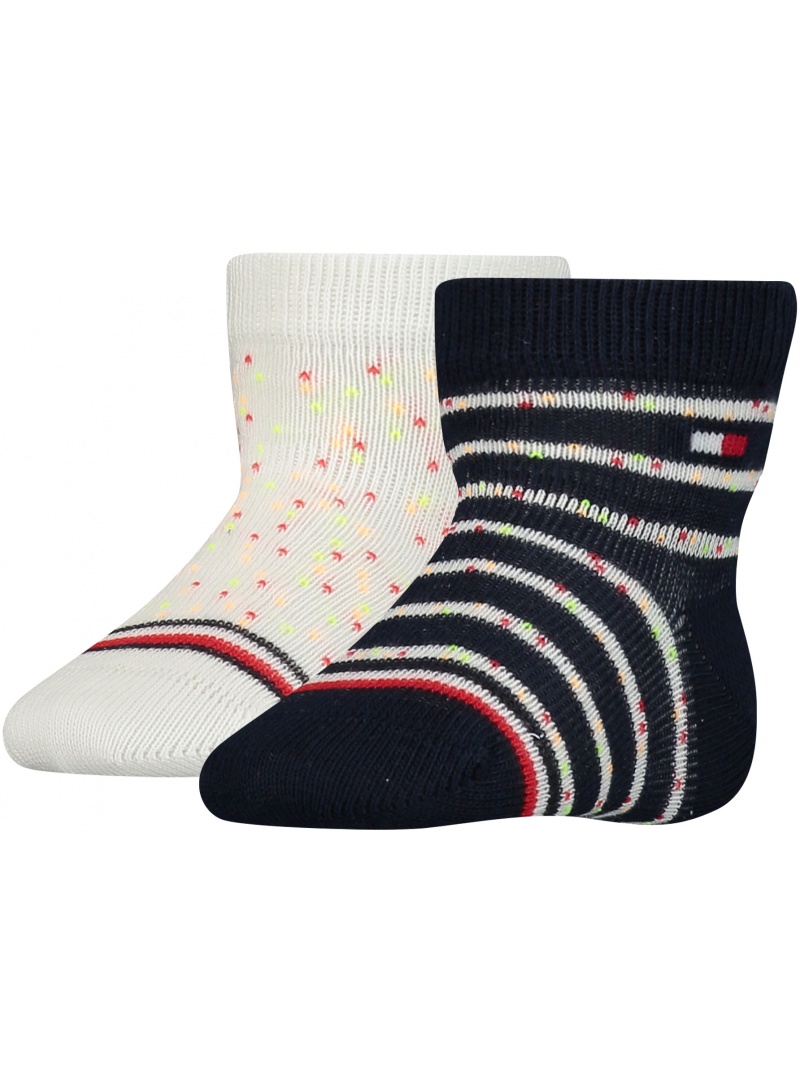 Socks Tommy Hilfiger 701220275 001 Th Baby Sock 2P Neppy Stripes