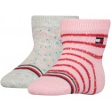 Socks Tommy Hilfiger 701220275 002 Th Baby Sock 2P Neppy Stripes 1