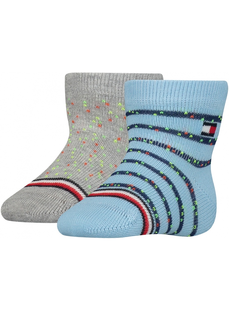 Skarpetki Niemowlęce Tommy Hilfiger 701220275 003 Th Baby Sock 2P Neppy