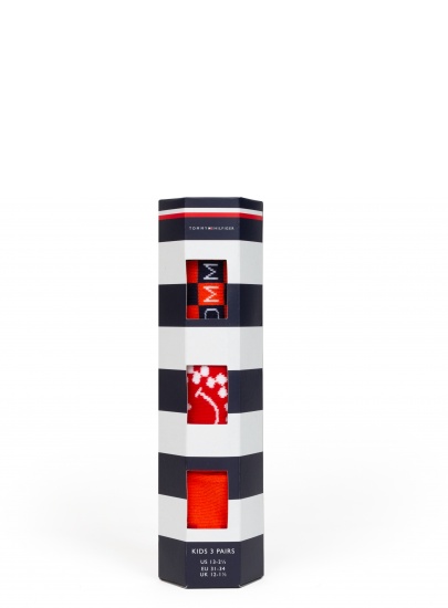 Zestaw Skarpetki Dziecięce Tommy Hilfiger 701220267 001 Th Kids Sock 3P