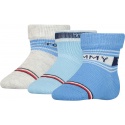 Socks Tommy Hilfiger 701220278 003 Th Baby Sock 3P Stripes Giftbox 1