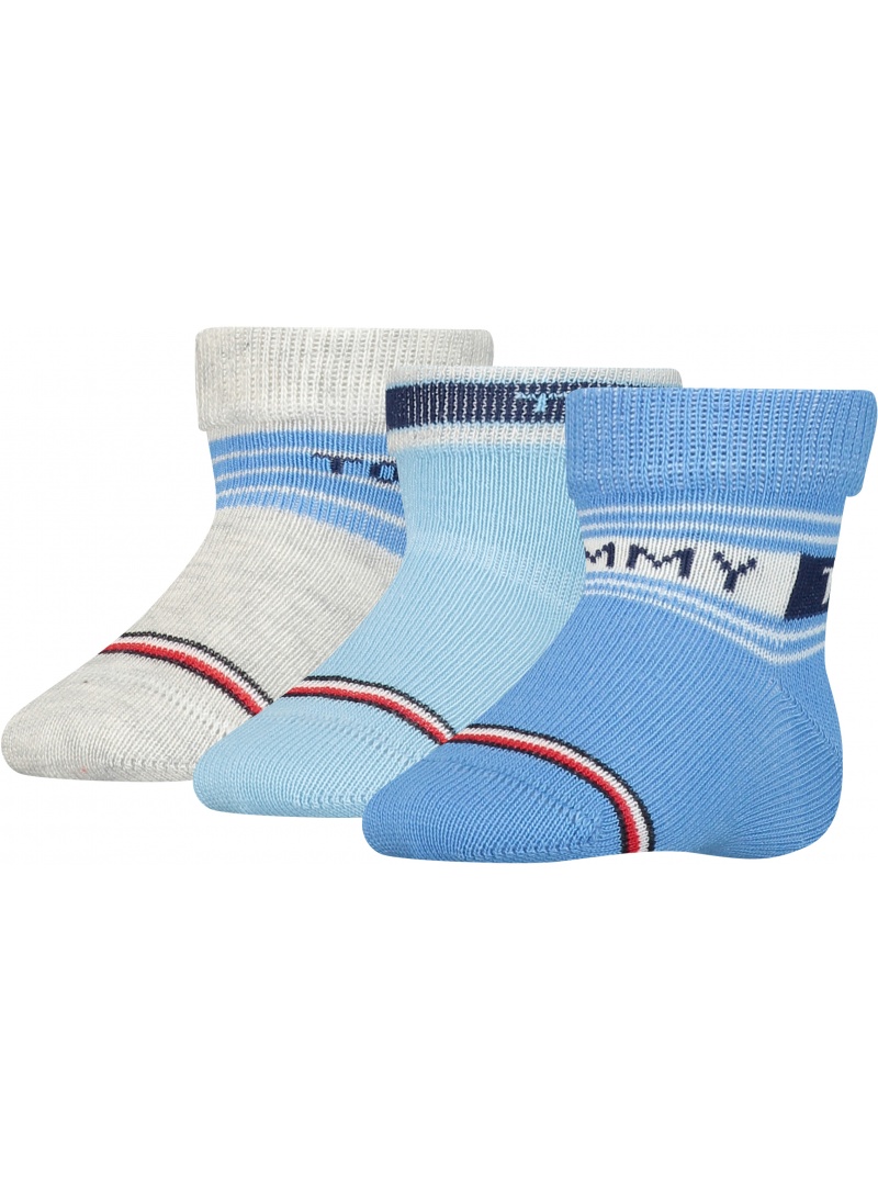 Socks Tommy Hilfiger 701220278 003 Th Baby Sock 3P Stripes Giftbox