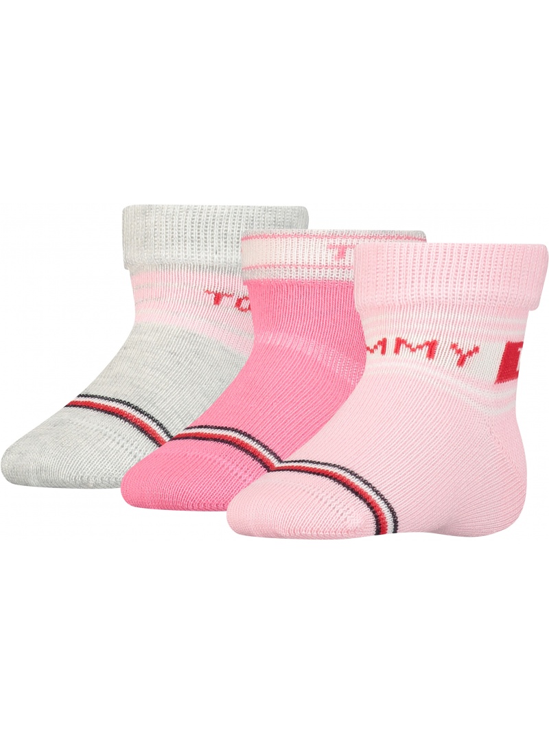 Zestaw Skarpetki Niemowlęce Tommy Hilfiger 701220278 002 Th Baby Sock 3P