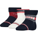 Zestaw Skarpetki Niemowlęce Tommy Hilfiger 701220278 001 Th Baby Sock 3P