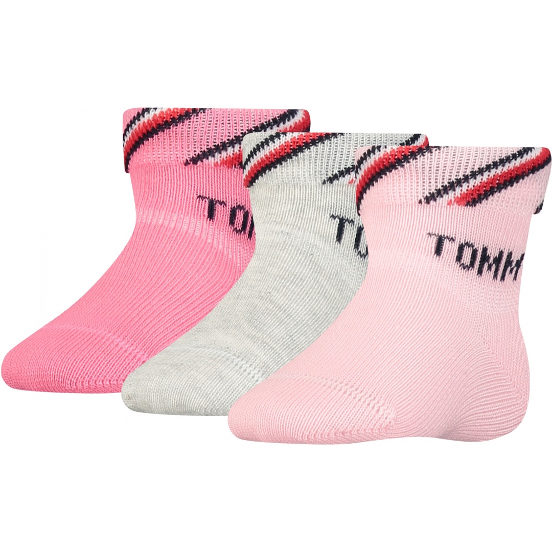 Zestaw Skarpetki Niemowlęce Tommy Hilfiger 701220277 002 Th Baby Sock 3P