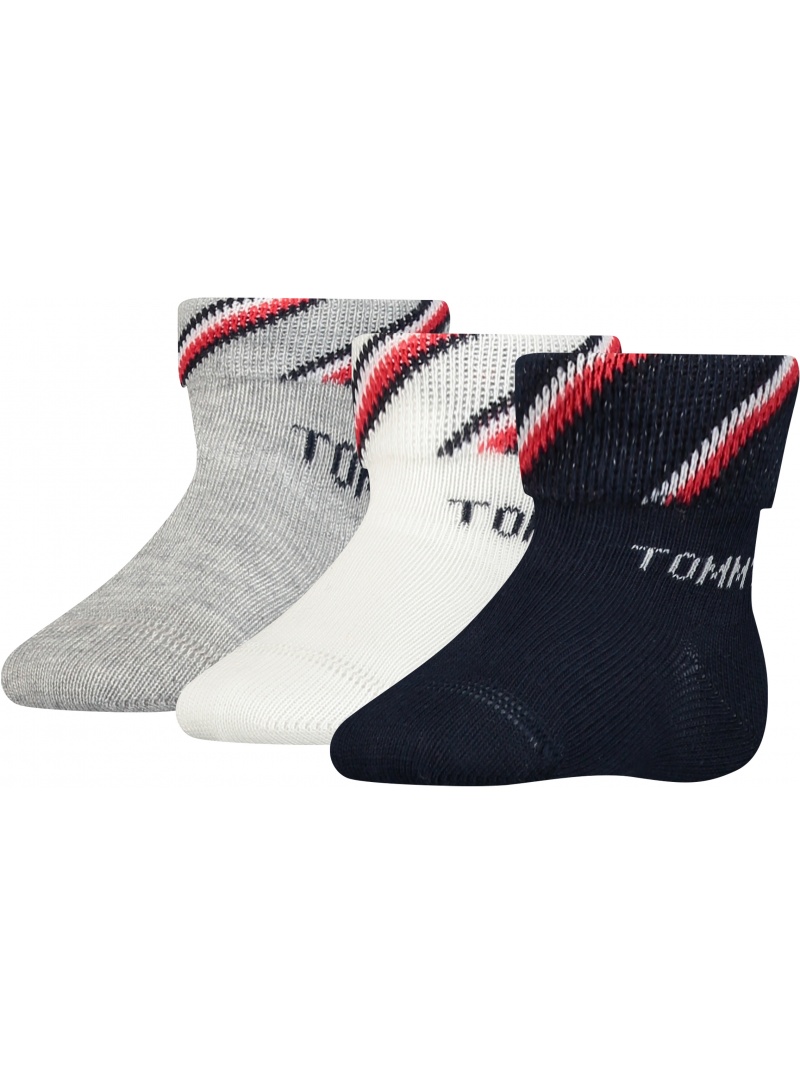 Socks Tommy Hilfiger 701220277 001 Th Baby Sock 3P Newborn  Giftbox