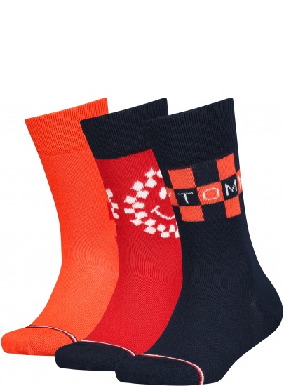 Zestaw Skarpetki Dziecięce Tommy Hilfiger 701220267 001 Th Kids Sock 3P