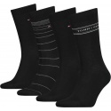 Zestaw Skarpetki Męskie Tommy Hilfiger 701220146 002 Th Men Sock 4P Tin