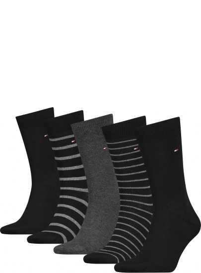 Zestaw Skarpetki Męskie Tommy Hilfiger 701220145 002 Th Men Sock 5P