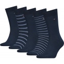 Socks Tommy Hilfiger 701220145 001 Th Men Sock 5P Giftbox Stripes 3