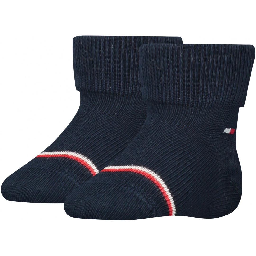 Skarpetki Niemowlęce Tommy Hilfiger 701220516 001 Th Baby Sock 2P Oc