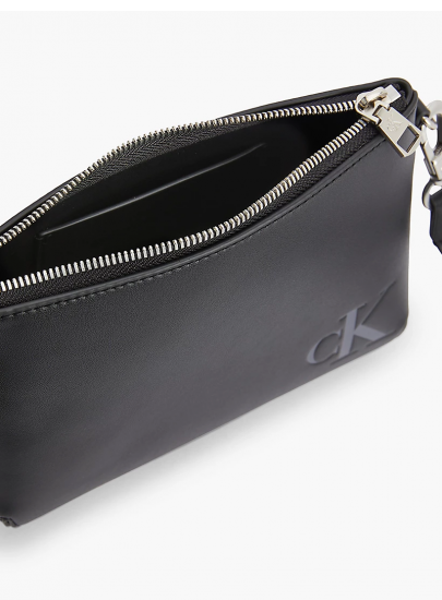 Torebka Listonoszka CALVIN KLEIN Sculpted Camera Pouch K60K610078 BDS