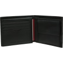 Portfel Męski TOMMY HILFIGER Th Central Cc Flap And Coin AM0AM10233 BDS