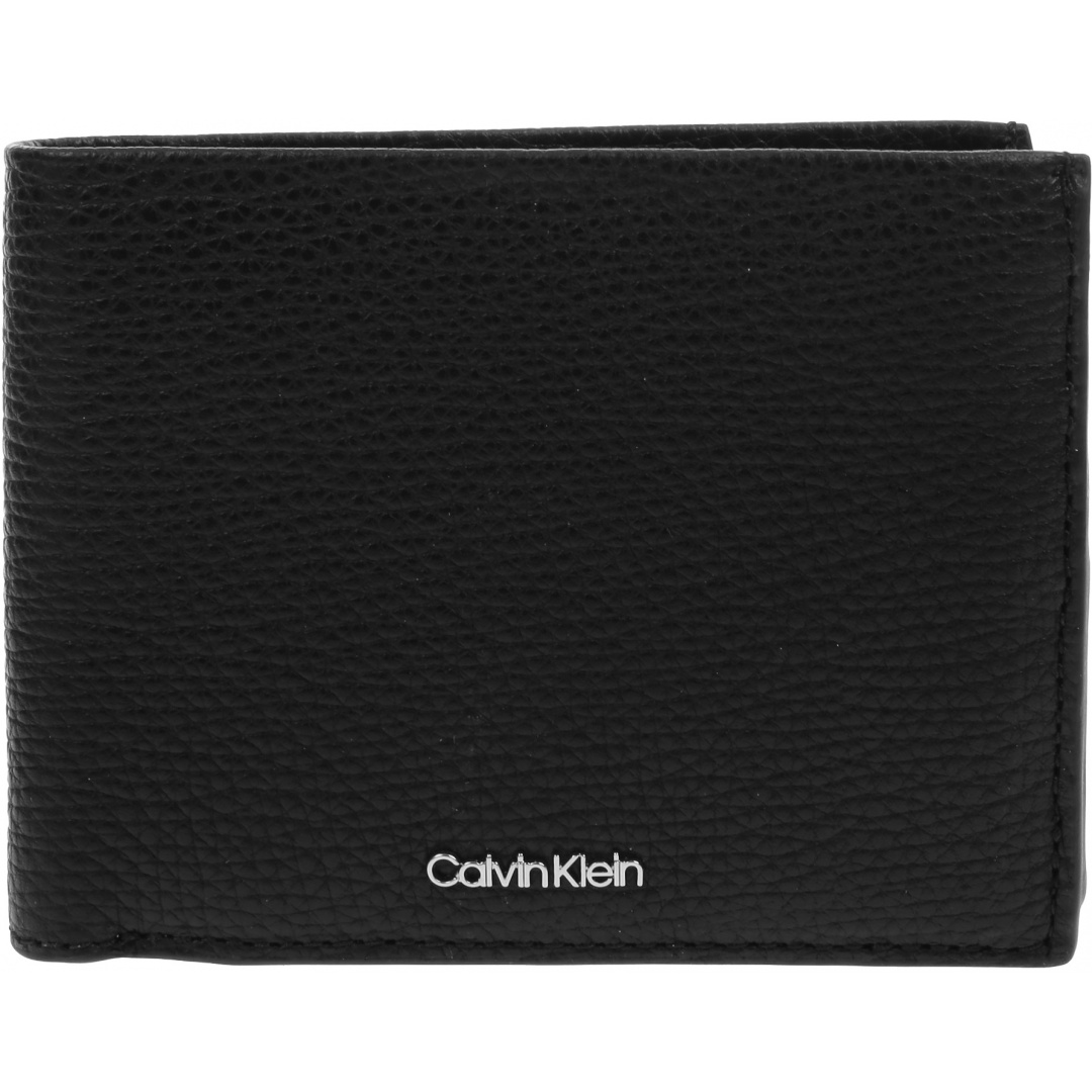 Portfel Męski CALVIN KLEIN Minimalism Trifold W Coin K50K509614 BAX