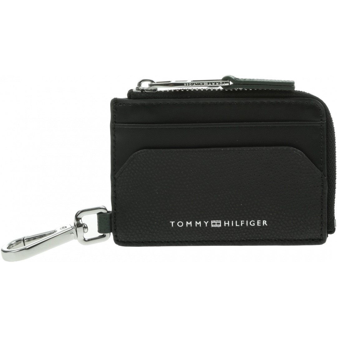 Portfel Etui Na Klucze TOMMY HILFIGER Business Leather Mini Cc Zip