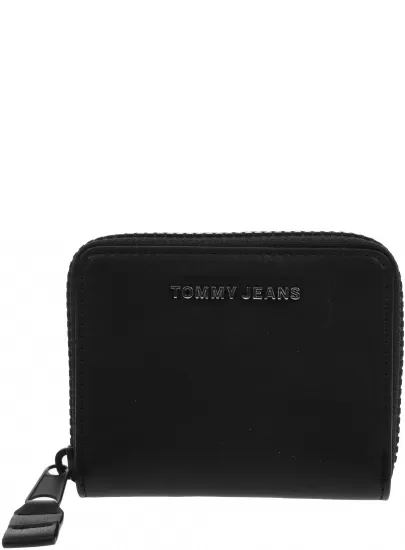 Mały Portfel Damski TOMMY JEANS Tjw Femme Pu Small Wallet AW0AW11848 BDS