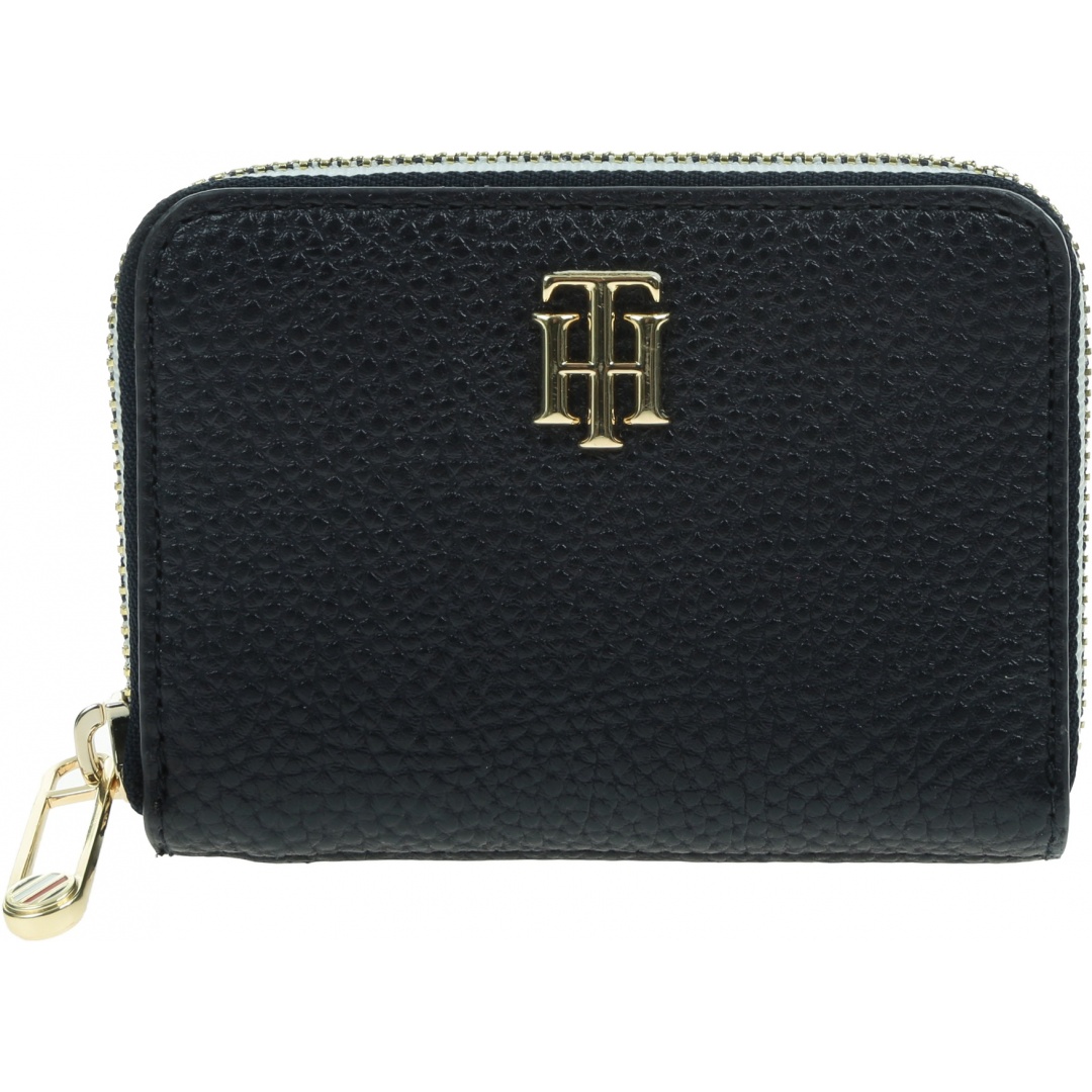 Mały Portfel Damski TOMMY HILFIGER Th Element Cc Holder AW0AW12080 0G2
