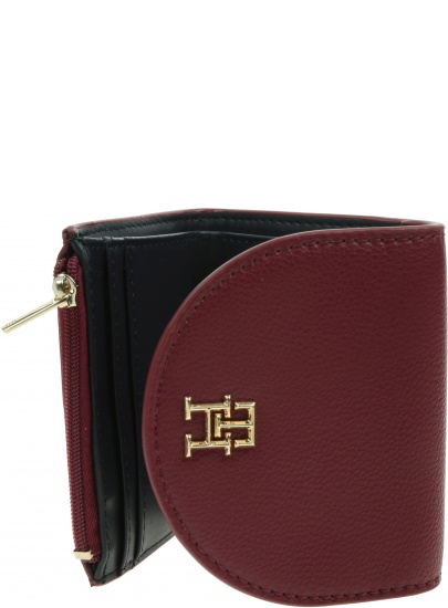 Mały Portfel Damski TOMMY HILFIGER Tommy Life Med Wallet AW0AW13627 XJS