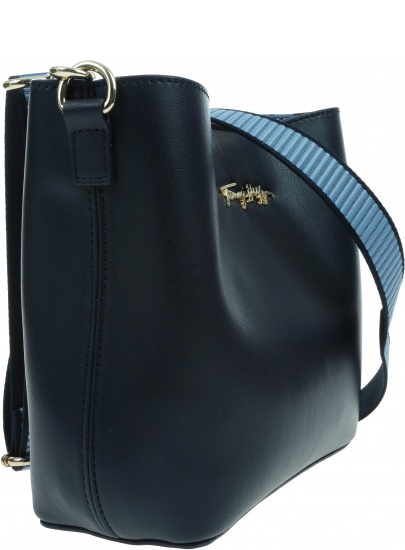 Torebka Listonoszka TOMMY HILFIGER Iconic Tommy Bucket AW0AW12326 C7H