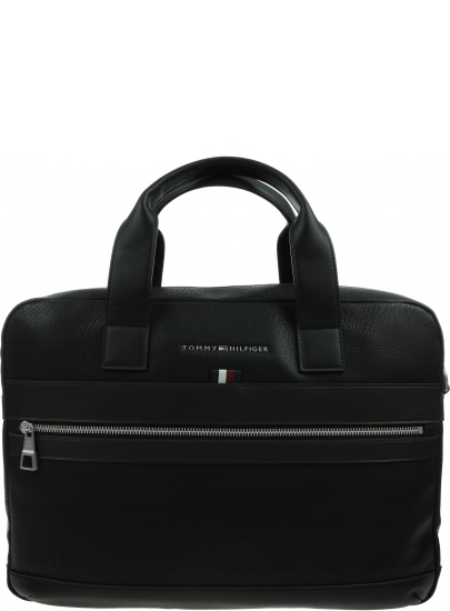 Torba na laptopa TOMMY HILFIGER Th Transit Pu Computer Messenger