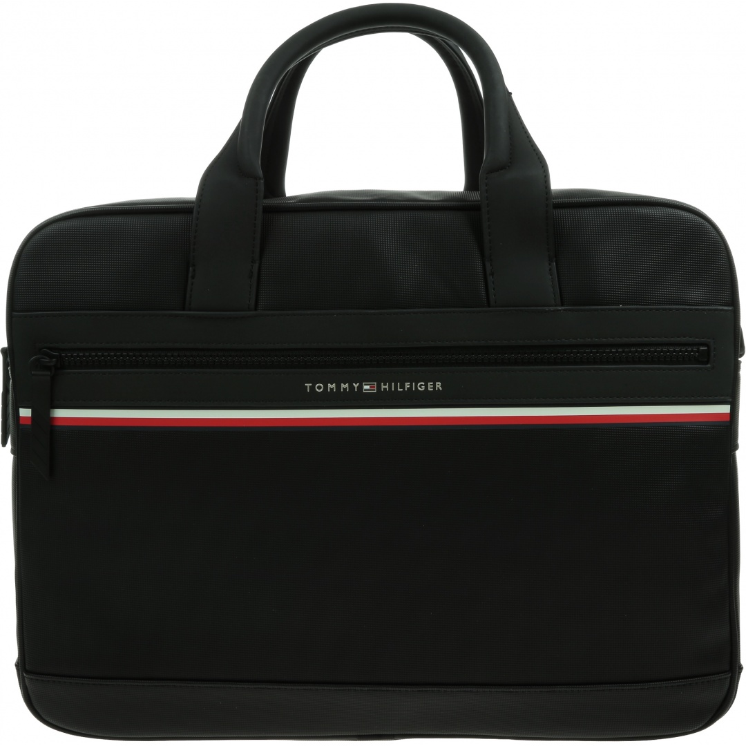 Torba na laptopa TOMMY HILFIGER Th StripeComputer Bag AM0AM10301 BDS