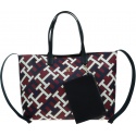 Torebka TOMMY HILFIGER Iconic Tommy Tote Monogram AW0AW12825 XJS
