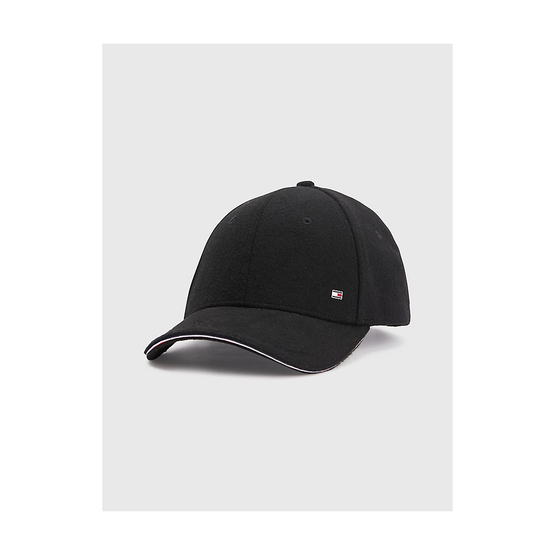 Wełniana Czapka z Daszkiem TOMMY HILFIGER Elevated Corporate Cap