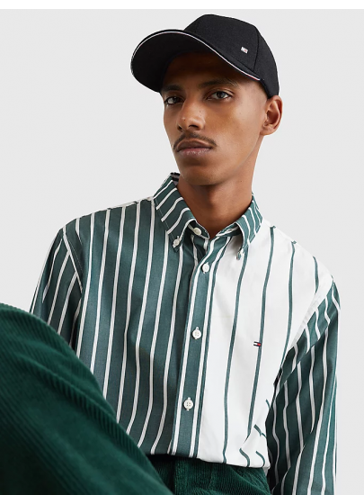 Wełniana Czapka z Daszkiem TOMMY HILFIGER Elevated Corporate Cap