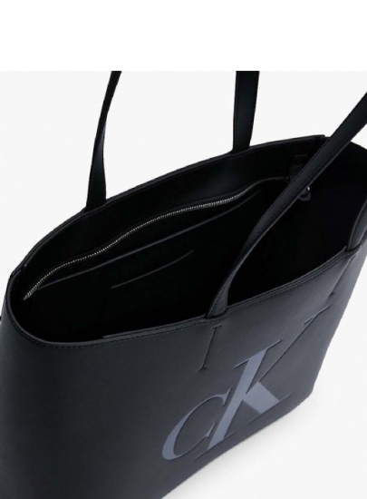 Torebka CALVIN KLEIN Sculpted Shopper Mono K60K610071 BDS