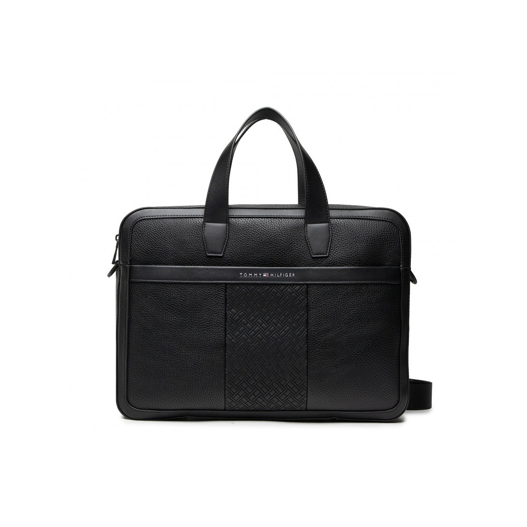 Torba na Laptopa TOMMY HILFIGER Central Slim Computer Bag AM0AM09150 BDS