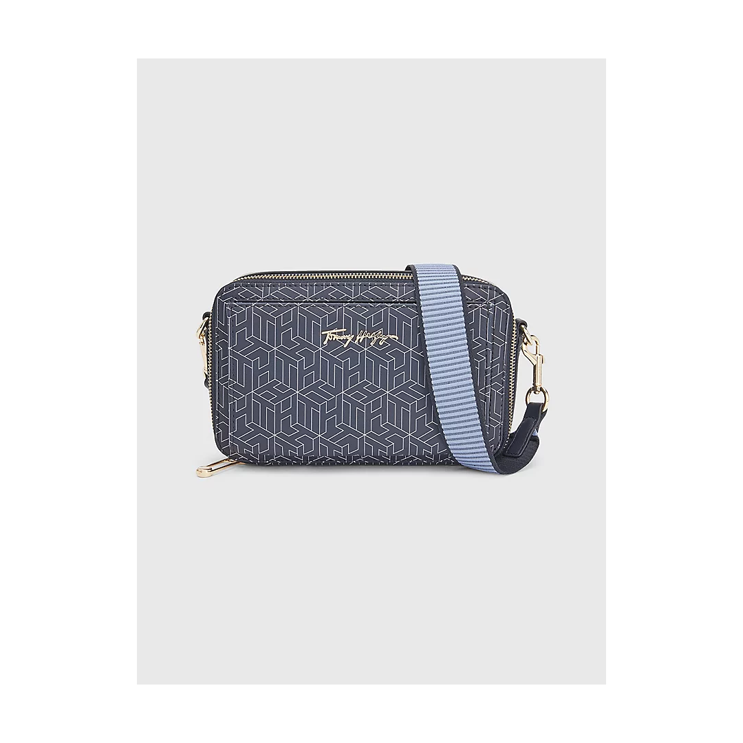 Torebka na Szerokim Pasku TOMMY HILFIGER Iconic Tommy Camera Bag