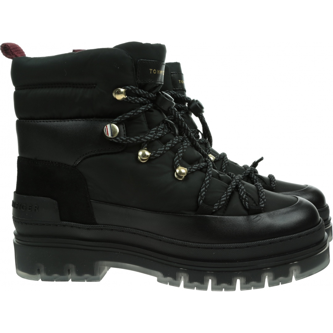 Śniegowce TOMMY HILFIGER Laced Outdoor Boot FW0FW06610 BDS