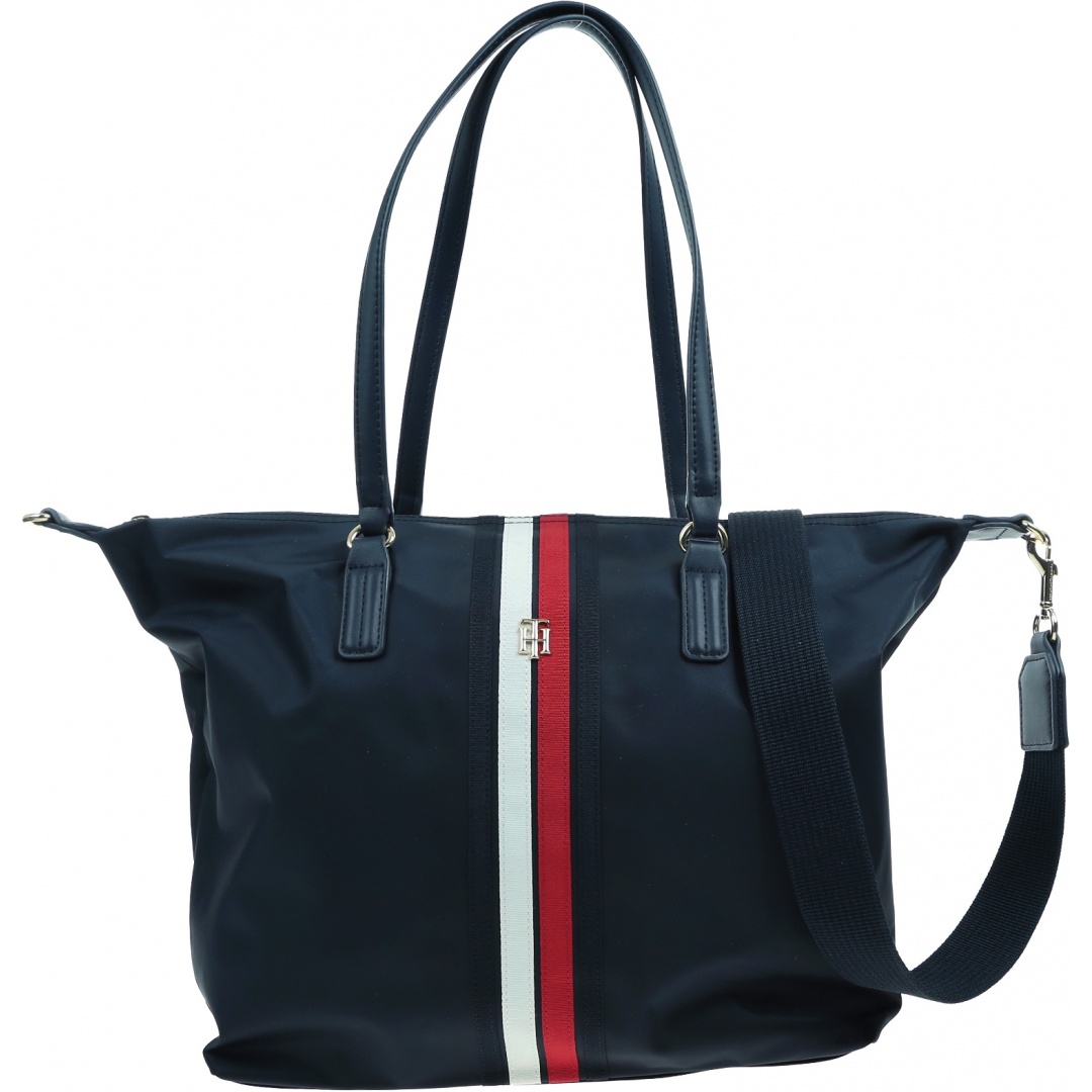 Shopperka TOMMY HILFIGER Poppy Tote Corp AW0AW13176 DW6