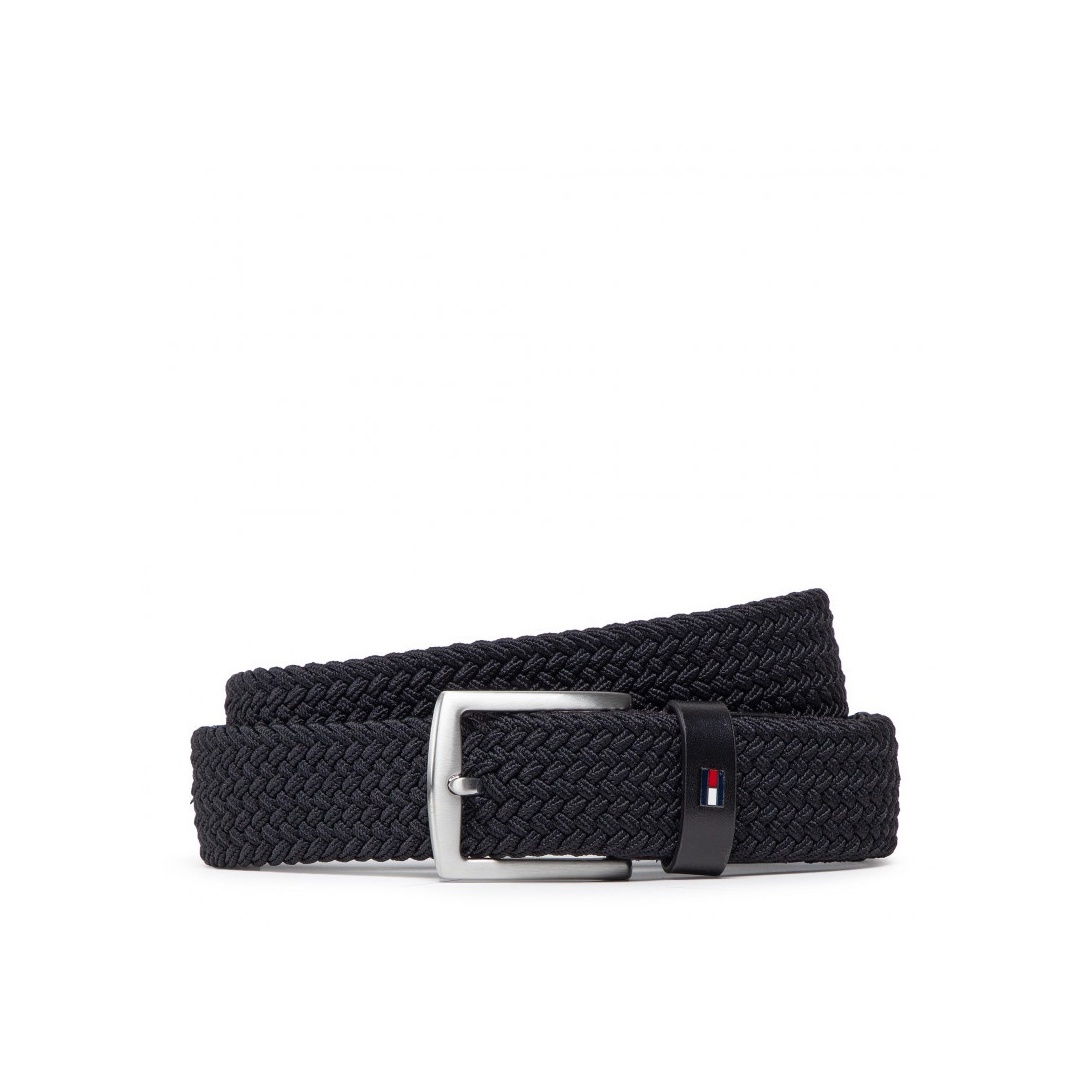 Elastyczny Pasek Męski TOMMY HILFIGER Denton Elastic 3.5 AM0AM10313 BDS