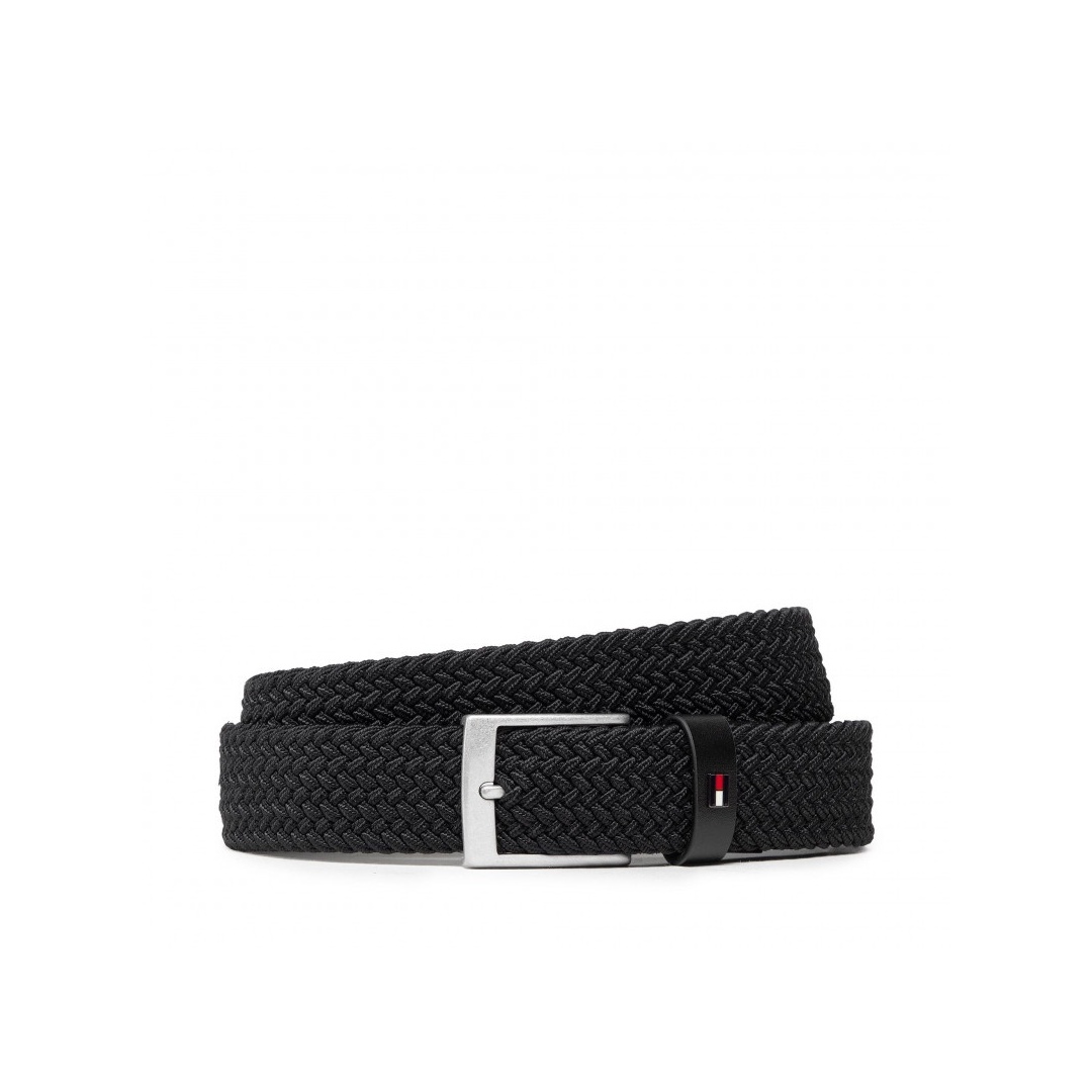 Elastyczny Pasek Męski TOMMY HILFIGER Adan Elastic 3,5 AM0AM09406 BDS