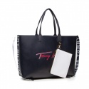 TOMMY HILFIGER Iconic Tommy Tote Signature AW0AW11324 DW5 3