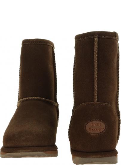 Wodoodporne Kozaki Buty EMU AUSTRALIA Brumby Lo Teens T10773 Oak