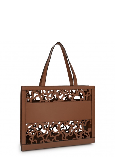 Torebka TOUS 2001660643 Shopping XL Amaya K Shock Brown