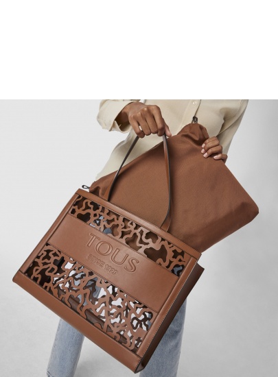 Torebka TOUS 2001660643 Shopping XL Amaya K Shock Brown