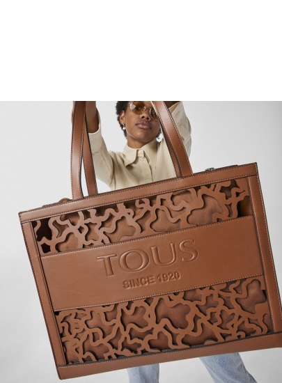 Torebka TOUS 2001660643 Shopping XL Amaya K Shock Brown
