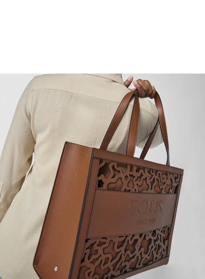 Torebka TOUS 2001660643 Shopping XL Amaya K Shock Brown