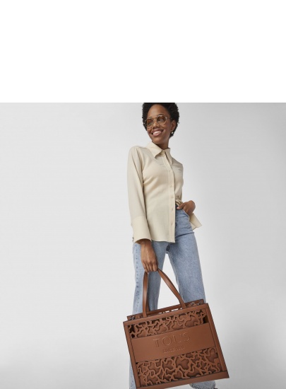 Torebka TOUS 2001660643 Shopping XL Amaya K Shock Brown