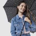 Długi Parasol na Kiju TOUS 2001538213 Paraguas Grande Kaos Icon Nude-Jeans