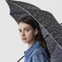 Długi Parasol na Kiju TOUS 2001538213 Paraguas Grande Kaos Icon Nude-Jeans
