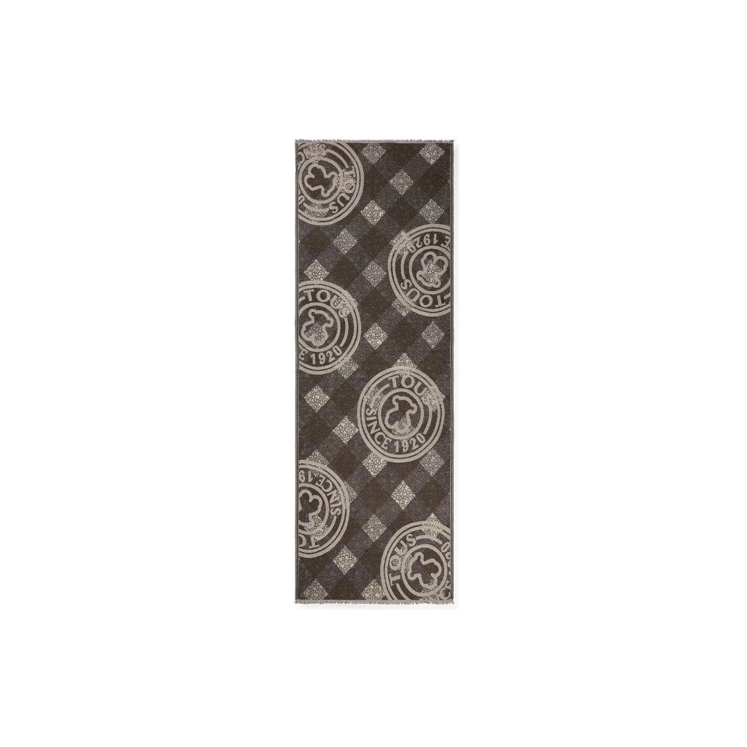 Szal TOUS 2001664043 Kaos Mini Stamp Jcq Brown