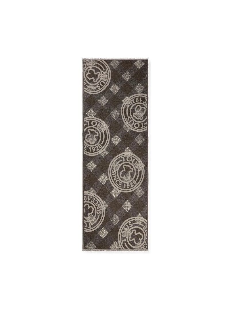 Szal TOUS 2001664043 Kaos Mini Stamp Jcq Brown