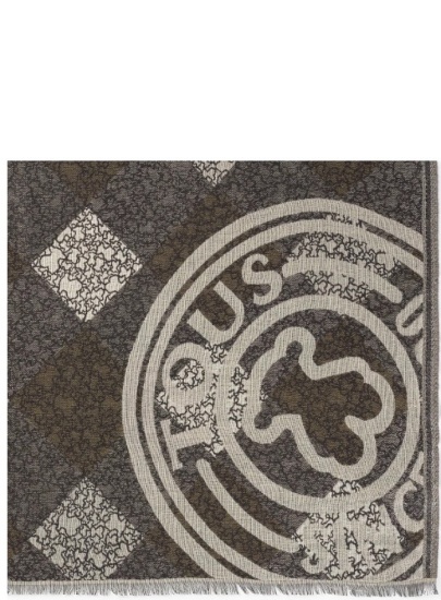 Szal TOUS 2001664043 Kaos Mini Stamp Jcq Brown