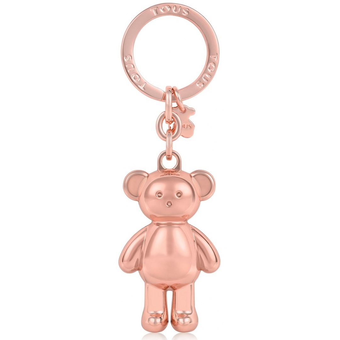 Brelok z Misiem TOUS 2001594313 Llavero Oso Teddy Bear Rosa-Dorado